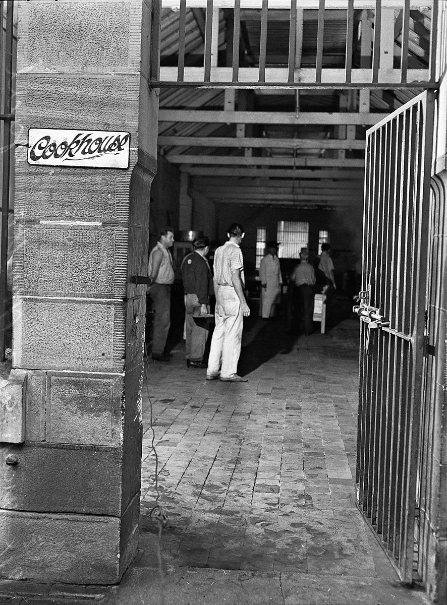 Cookhouse doorway, Parramatta Gaol — photograph, from Parramatta Gaol, 1950