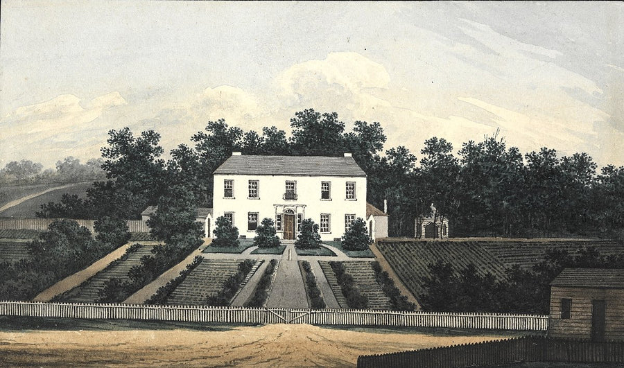 Government House, Parramatta — illustration, from Old Government House, 1805
