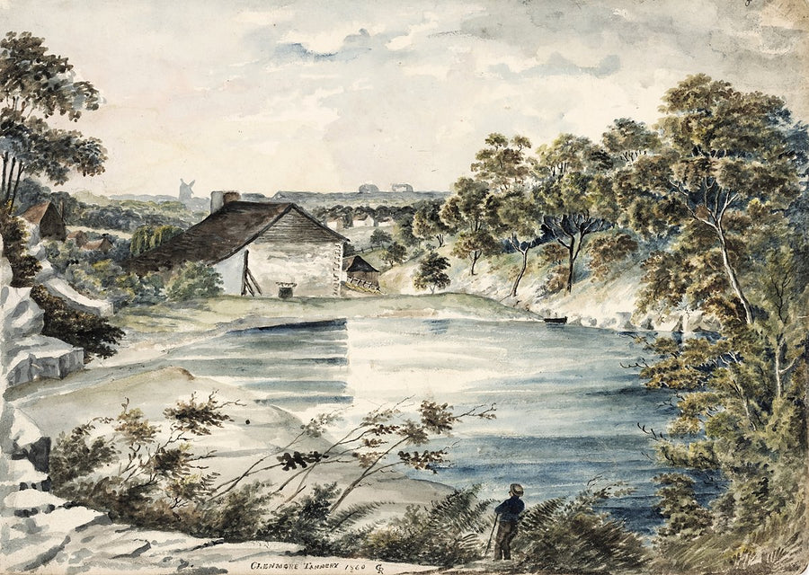 Glenmore Tannery, Rushcutters Bay — illustration, from Rushcutters Bay, 1860