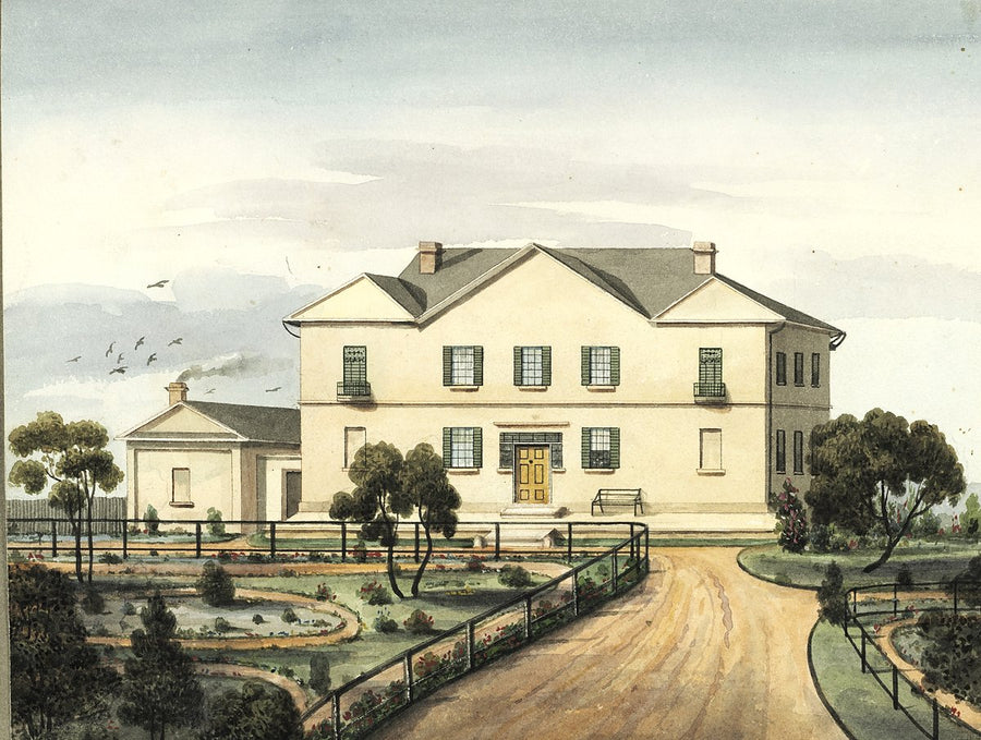 Bona Vista, seat of Richard Jones Esq. M.C., Sydney — illustration, c. 1840