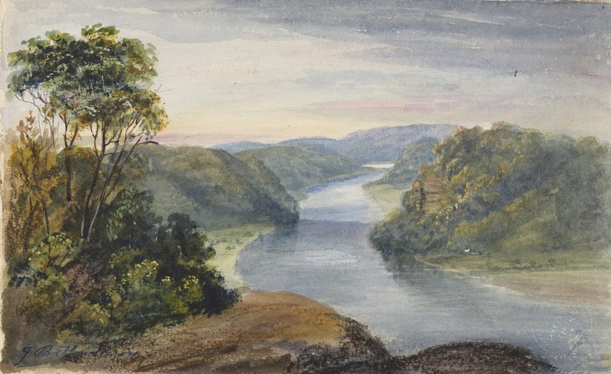 Macdonald River, 1881 — illustration, from New South Wales, circa 1881