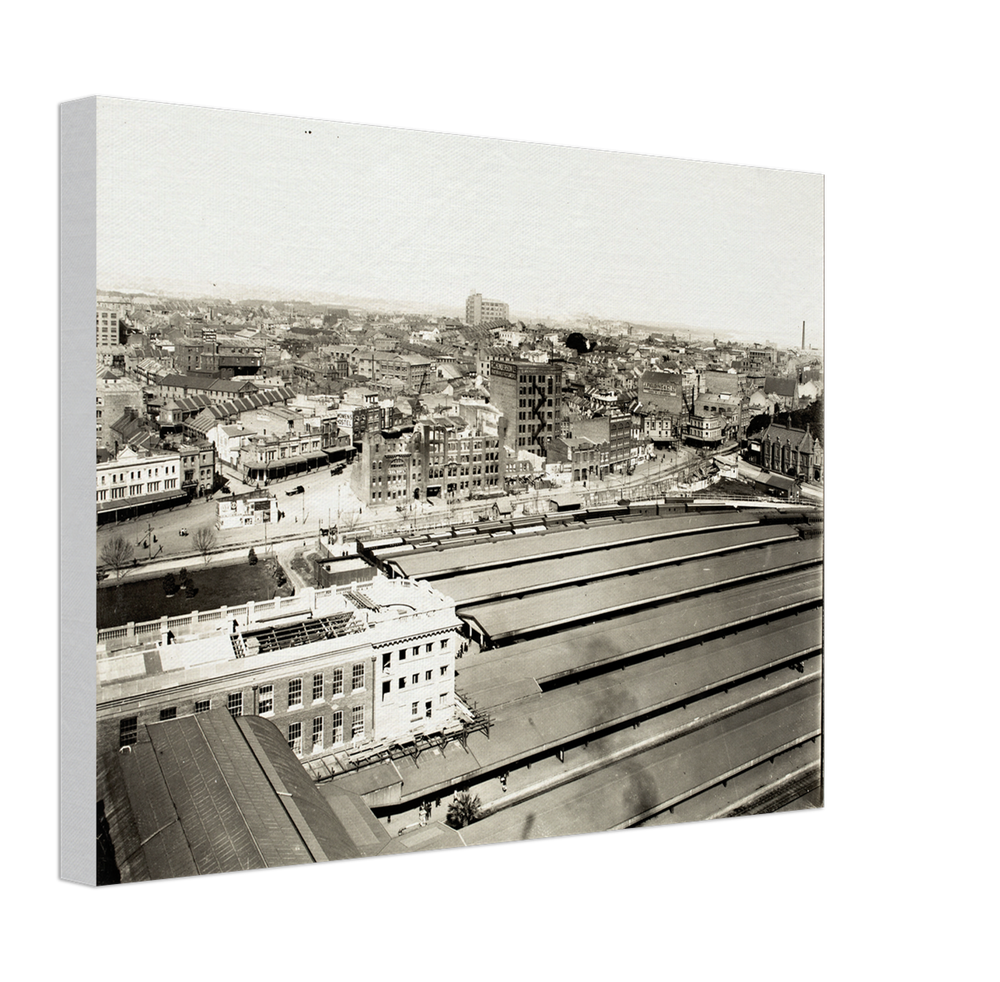 Canvas finish preview
