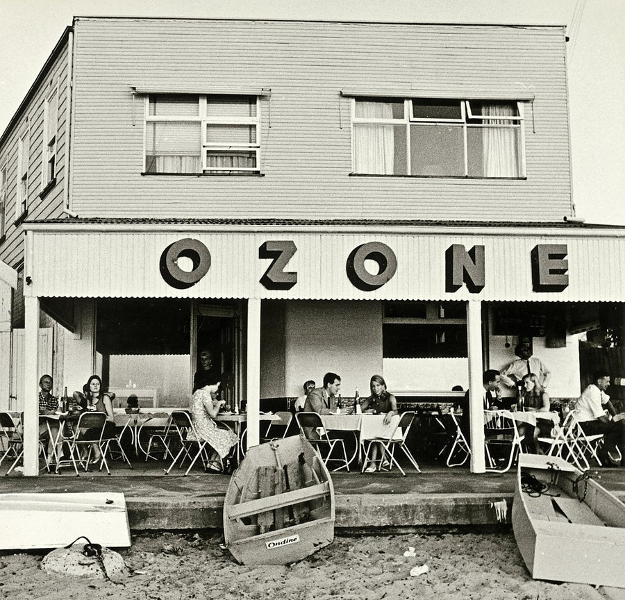 Ozone Café dining terrace, Watsons Bay — photograph, from Watsons Bay, circa 1966