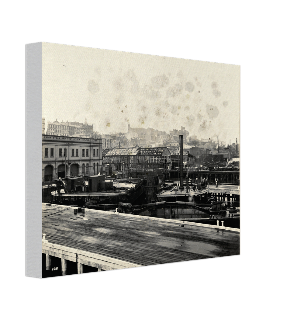 Canvas finish preview