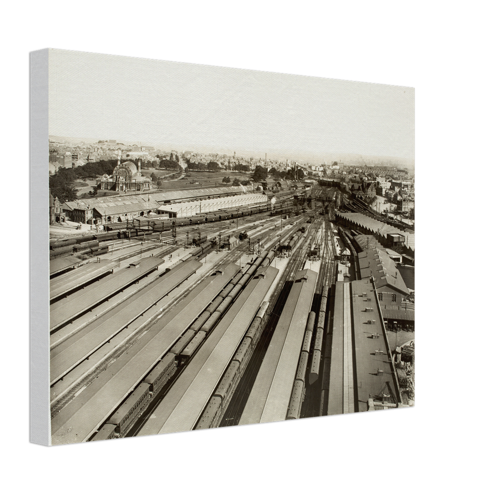 Canvas finish preview