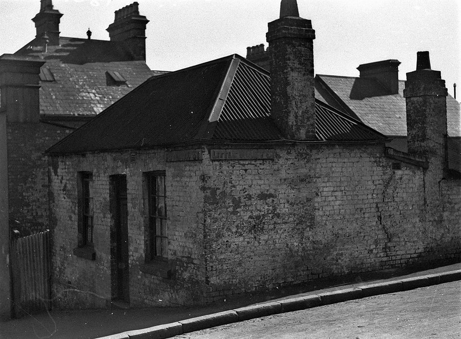 Brick corner cottage, Surry Hills, 1930 — photograph, from Surry Hills, circa 1930