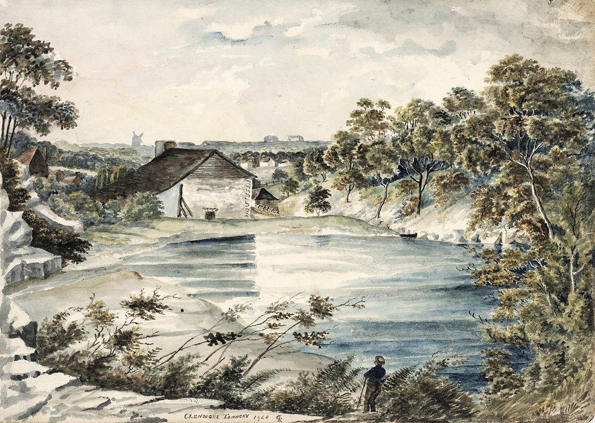 Glenmore Tannery, Rushcutters Bay — illustration, from Rushcutters Bay, 1860