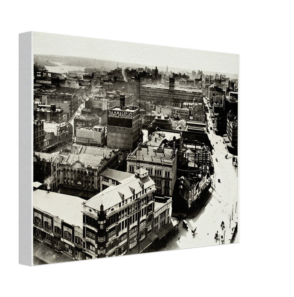 Canvas finish preview
