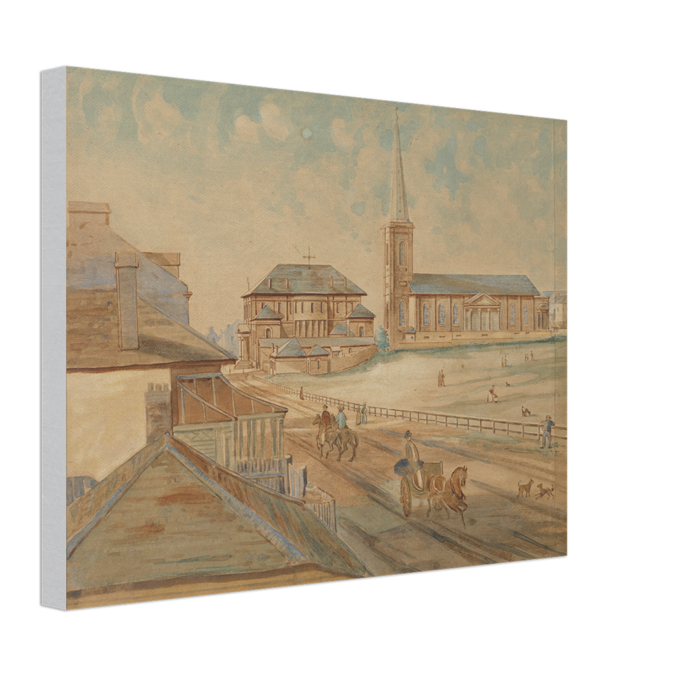 Canvas finish preview