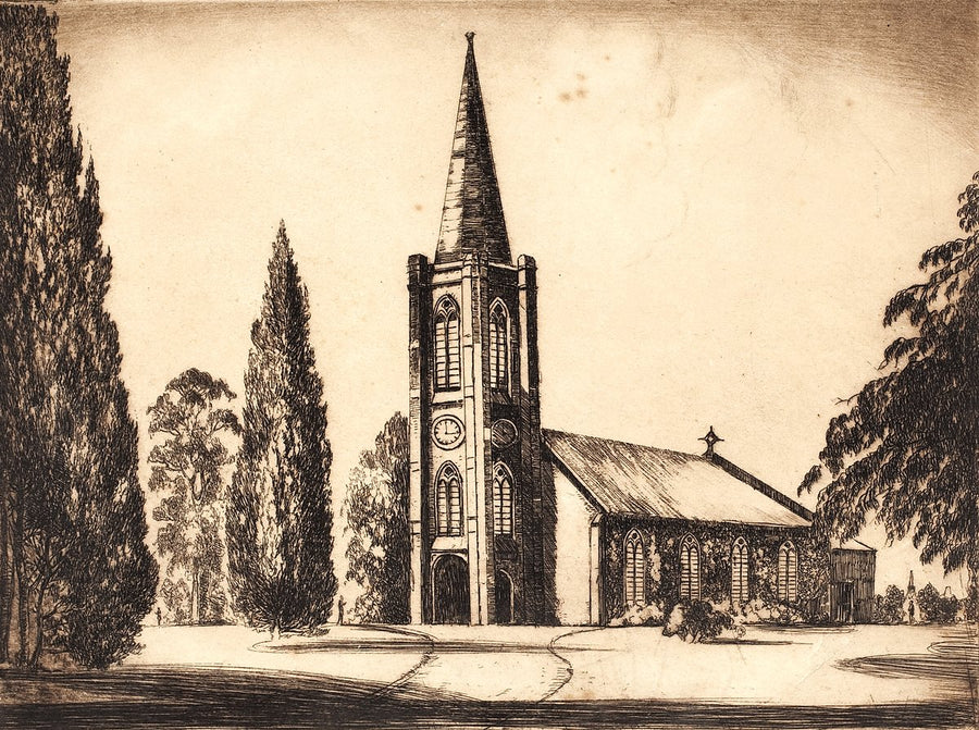 St John's Church, Camden, New South Wales — illustration, from St John's Church, c. 1859–1915