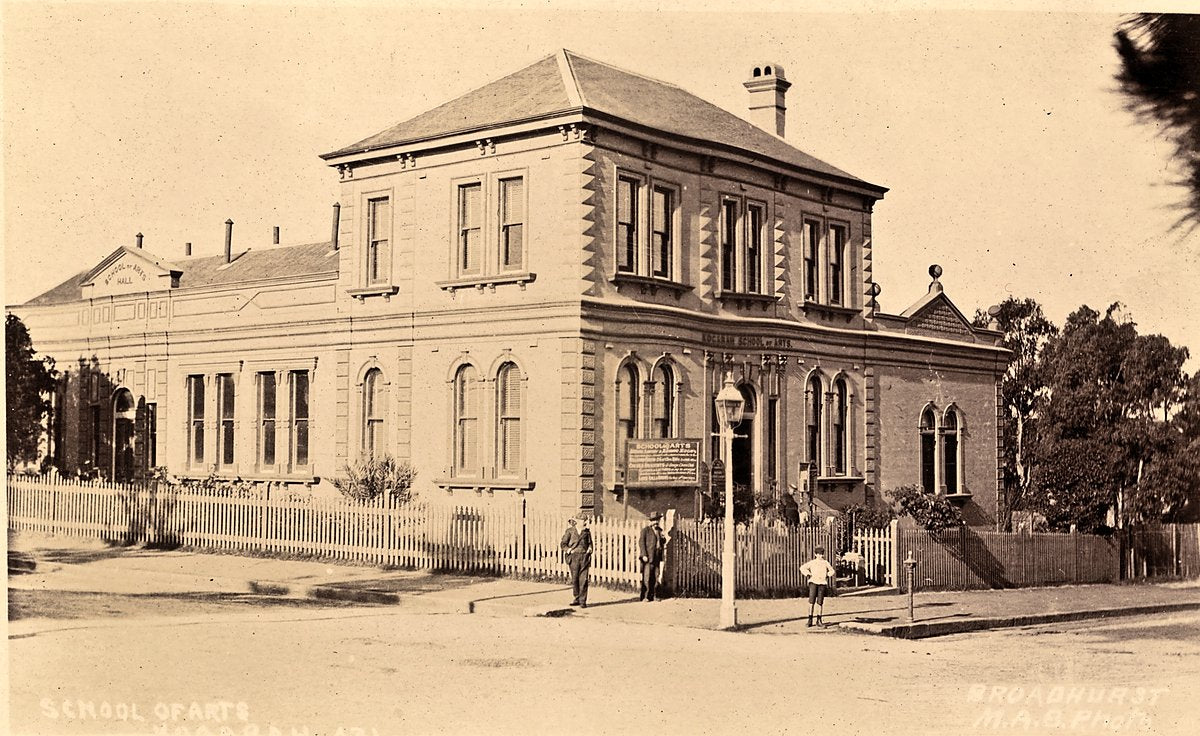 Kogarah School of Arts — photograph, from Kogarah, c. 1900–27