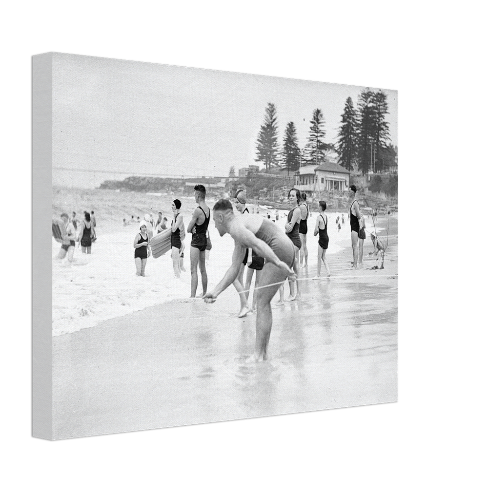 Canvas finish preview