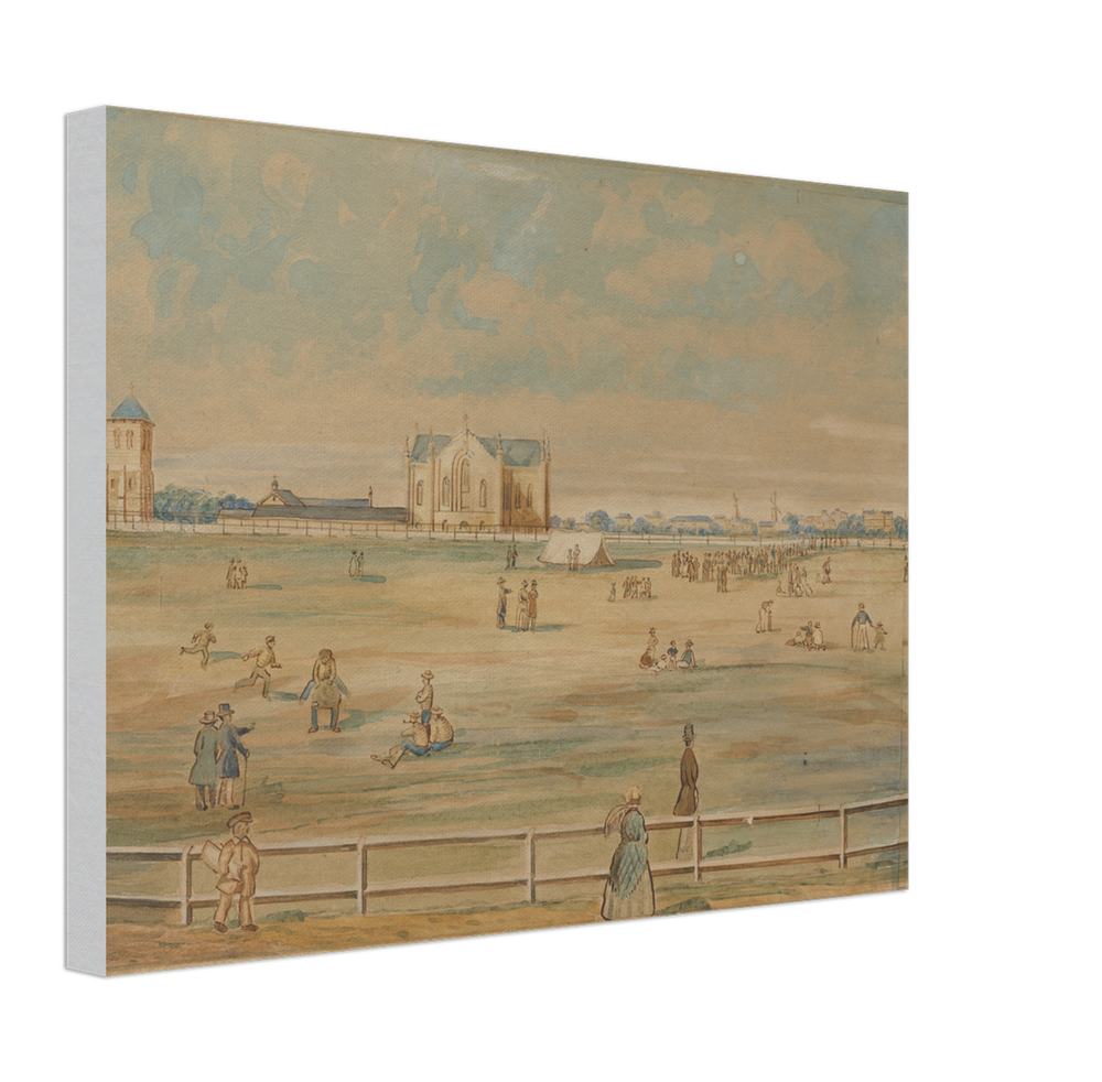 Canvas finish preview
