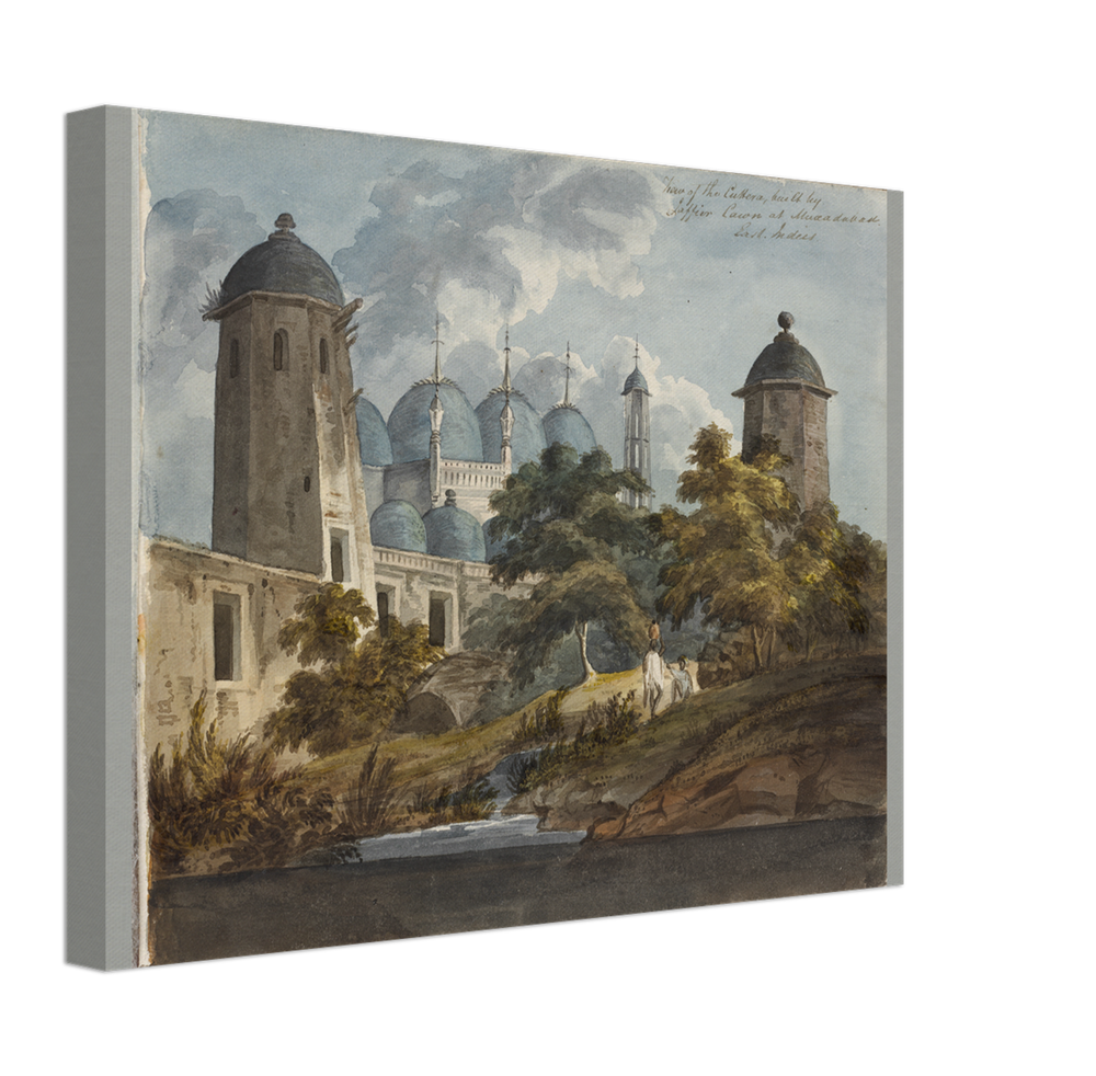 Canvas finish preview