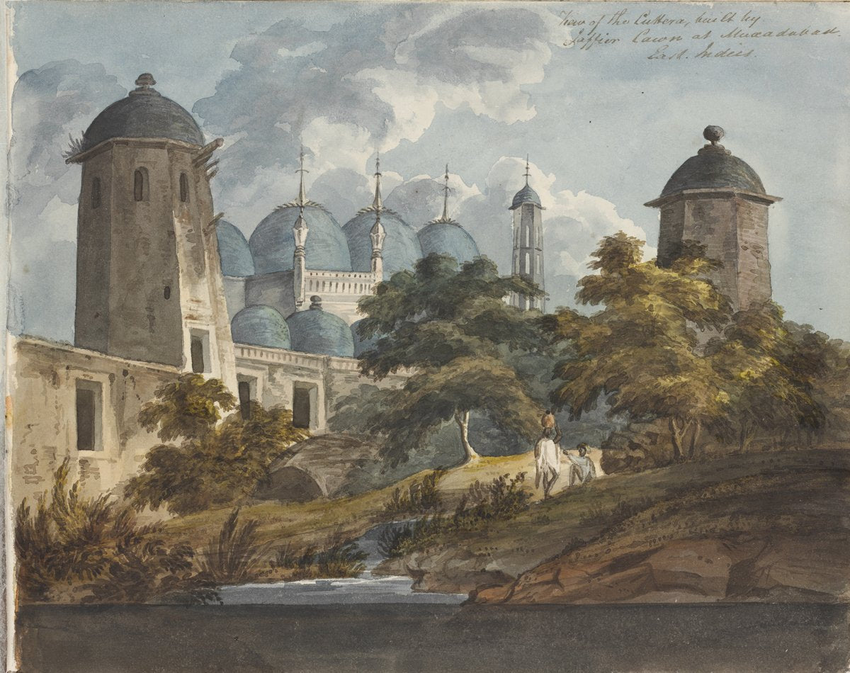 Cuttera built by Jaffier Cawn at Muxadavad, East Indies — illustration, from Murshidabad, circa 1817