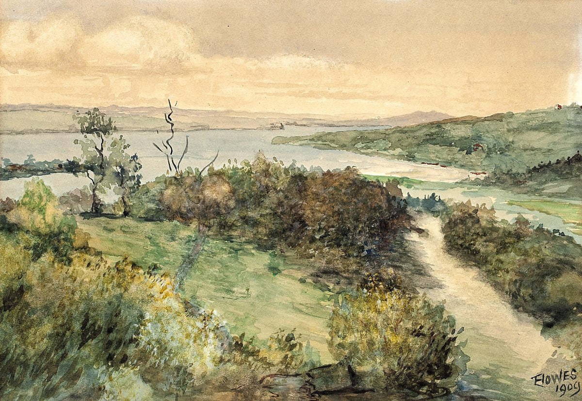 Looking towards Manly from Bellevue Hill — illustration, from Bellevue Hill, 1909