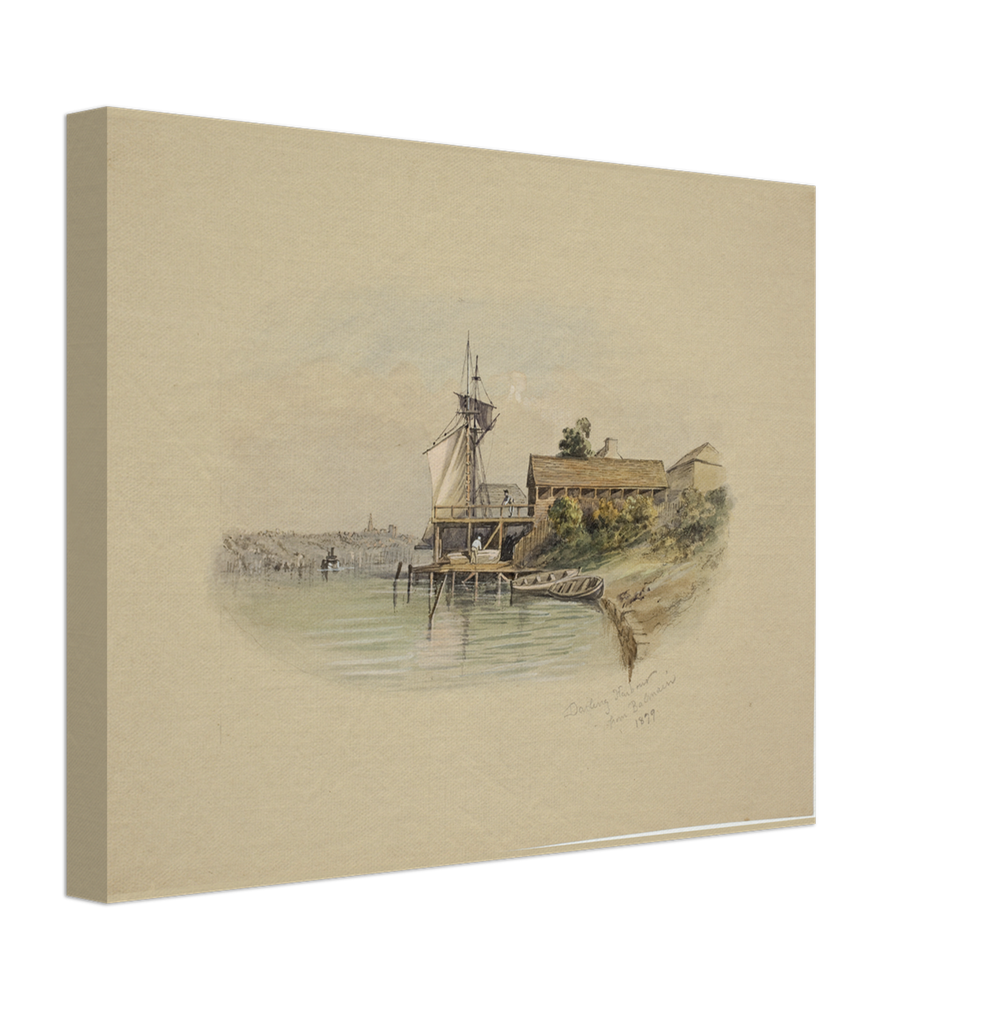 Canvas finish preview