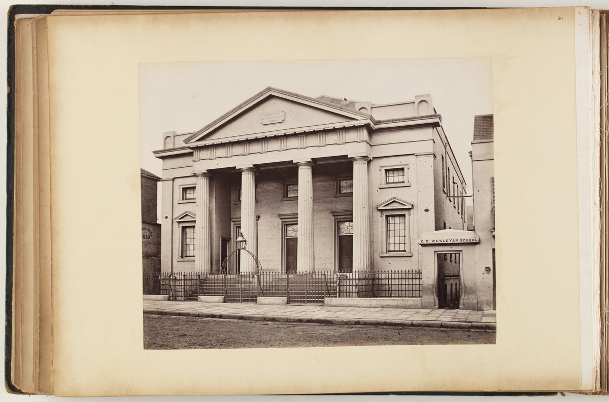 Wesleyan Centenary Chapel, Sydney — photograph, from Wesleyan Centenary Chapel, Sydney, circa 1870