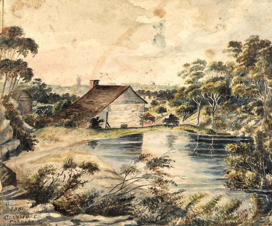 Glenmore Tannery — illustration, 1861